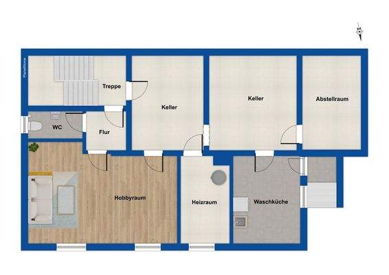 Grundriss Kellergeschoss