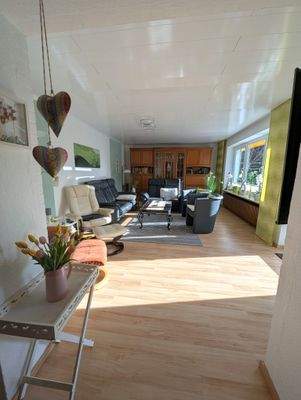 Blick ins Wohnzimmer