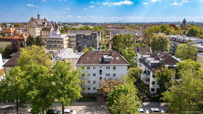 Frontansicht des Hauses