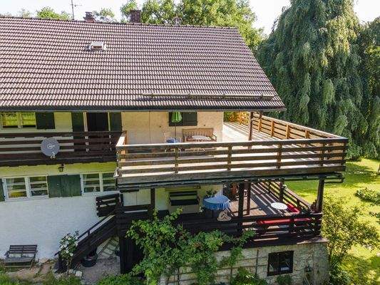 Südseite mit Terrassen