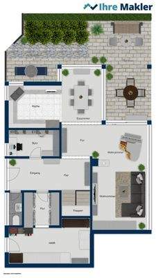 Grundriss Erdgeschoss