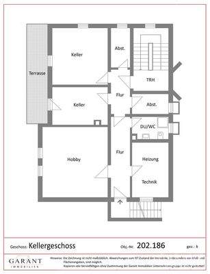 Grundriss Kellergeschoss