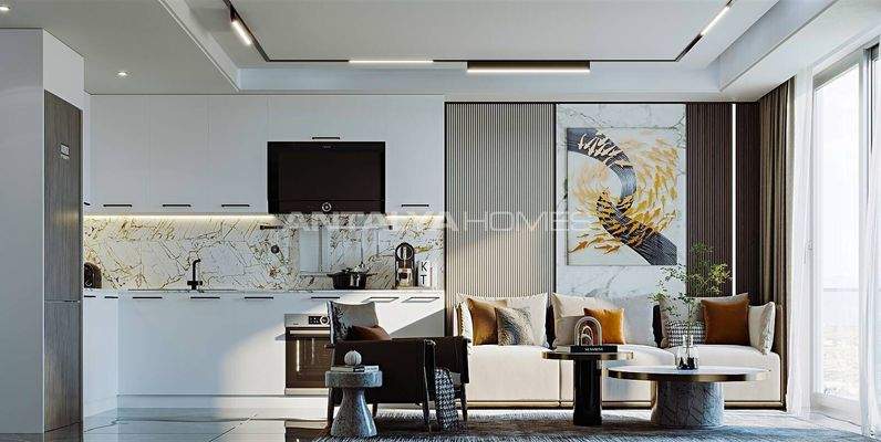 Stylish Real Estate in Luxury Complex in Kargicak Alanya