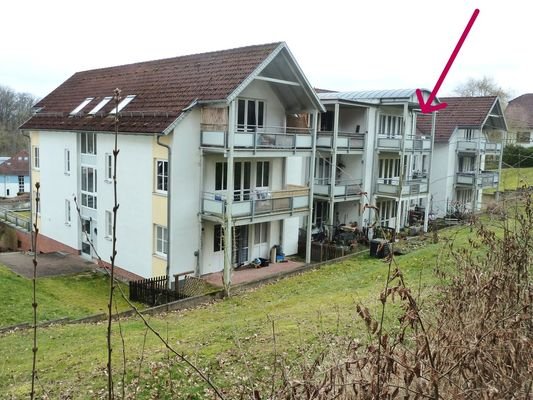 Haus Seitenansicht