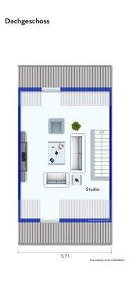 Grundriss Dachgeschoss