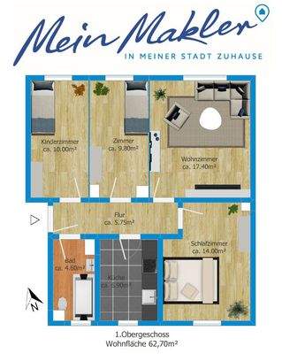 1.Obergeschoss rechts