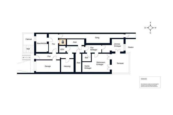 Grundriss Souterrain