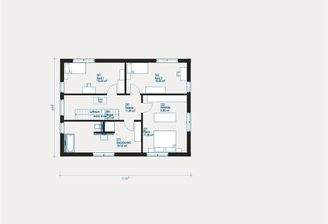 Beispielgrundriss Obergeschoss