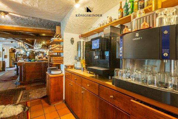 ein kurzer Blick hinter die Theke...