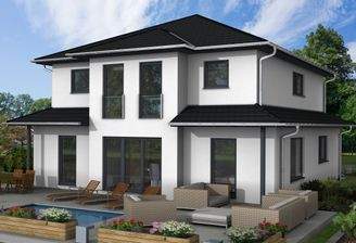 3D-Ansicht Terrassenseite