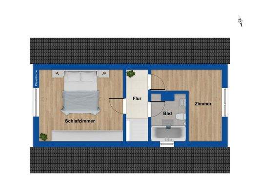 Grundriss Dachgeschoss