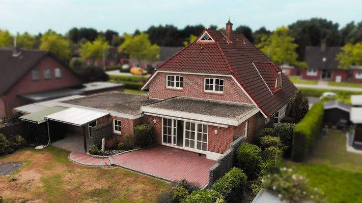 rückwärtige Gebäudeansicht