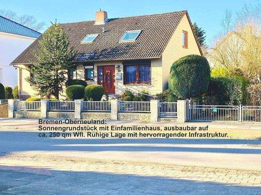 Bremen-Oberneuland, Einfamilienhaus mit Ausbaurese
