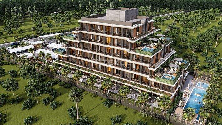Luxury Properties in a Special Design Project in Antalya Aksu