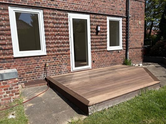 Holzterrasse