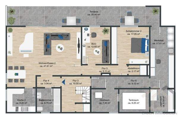 Grundriss Untergeschoss