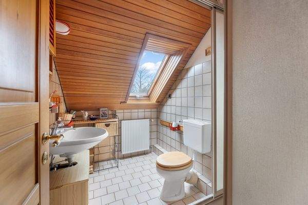 Duschbad im Obergeschoss