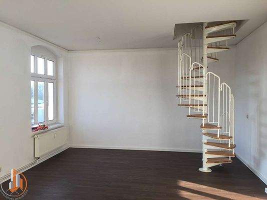 Wohnzimmer vor Einzug der aktuellen Mieter