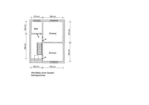 Grundriss Obergeschoss
