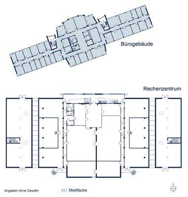 Grundriss 2. Obergeschoss Büro