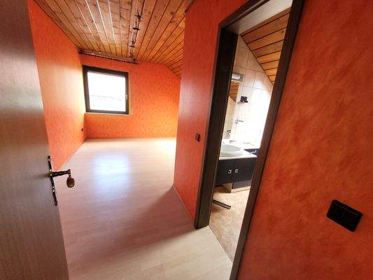 Zimmer im Dachgeschoss