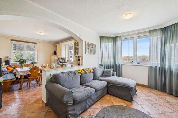 Wohnzimmer - offene Küche