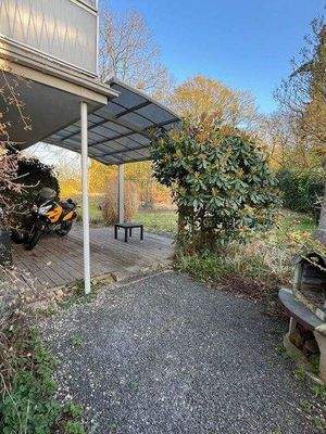 überdachte Terrasse