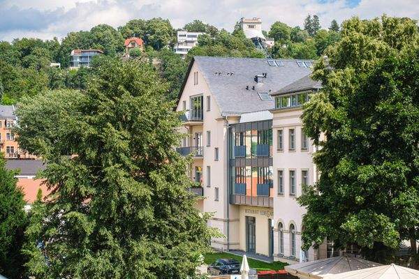 Blick vom Blauen Wunder