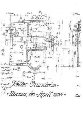 Grundriss Untergeschoss