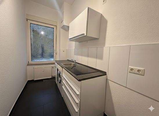 Moderne kleine Küchenzeile