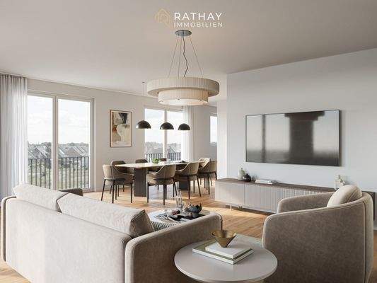  Visualisierung Wohnzimmer 