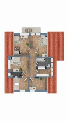 Grundriss Dachgeschoss