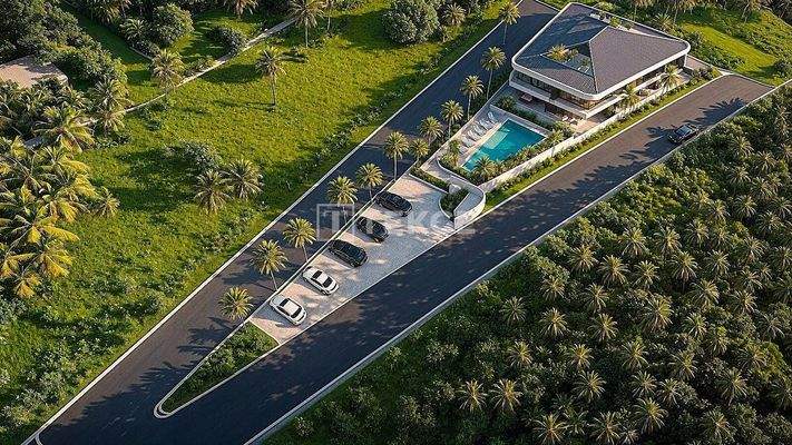 Flats in a Complex with Pool Near Amenities in Güzelbahçe İzmir