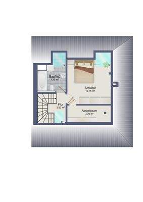 Grundriss Dachgeschoss