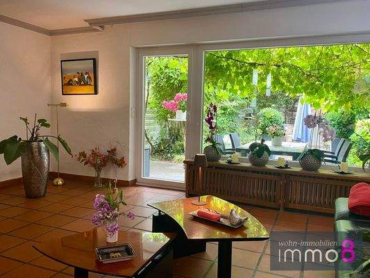 Wohnen mit Gartenblick