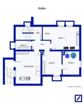 Grundriss Keller