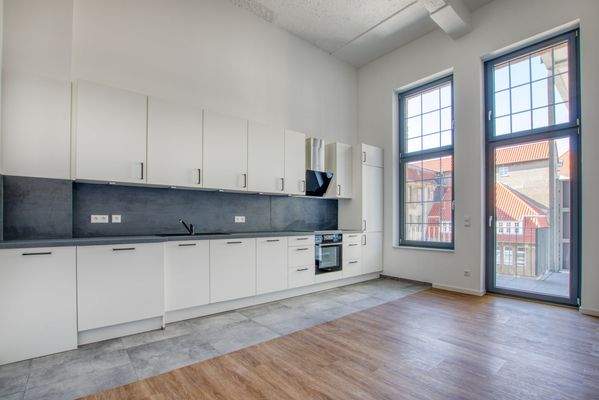 Wohn-/ Ess-/ Küchenbereich