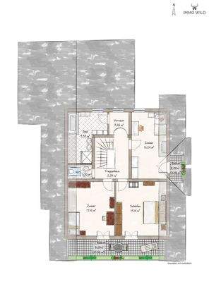 GRUNDRISS DACHGESCHOSS