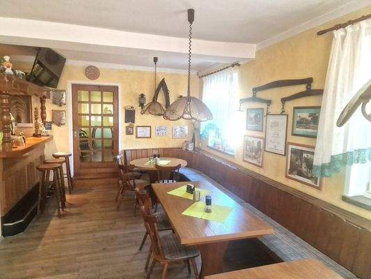 Gaststätte Innenraum