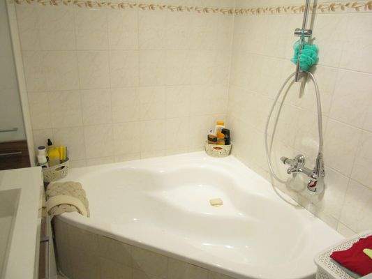 Teil des Badezimmers