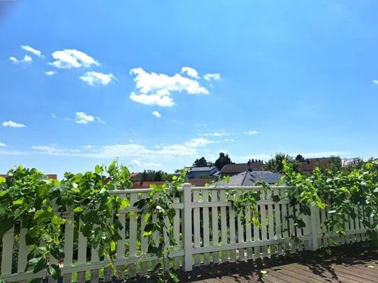 auf der Terrasse