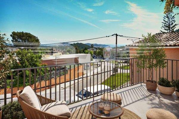 Visualisierte Terrasse