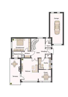 Grundriss Erdgeschoss