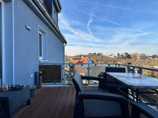 Dachterrasse - Maisonettewohnung