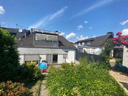 Hausansicht Gartenseite