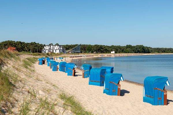 Der feinsandige Ostseestrand 