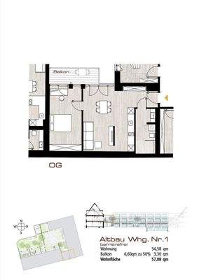 Grundriss_Wohnung 1_Altbau_Ensemble