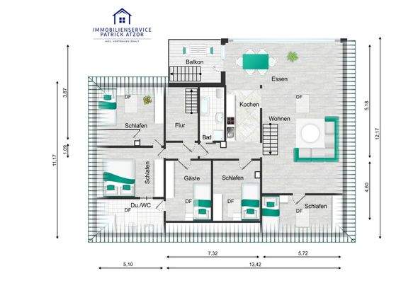 Fuchsberg 22 Dachgeschoss