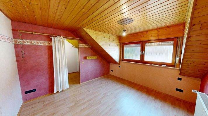 Schlafzimmer mit Ankleide DG 25a