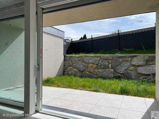 Schlafzimmer Ausgang Garten